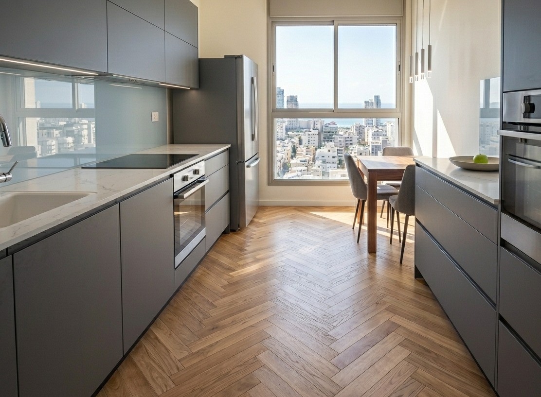 אחרי - מטבח מודרני