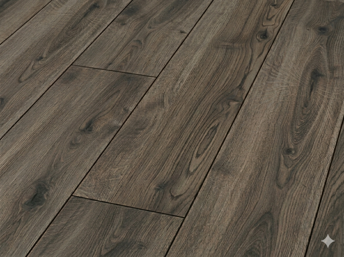 פרקט ישר - אלון מעושן