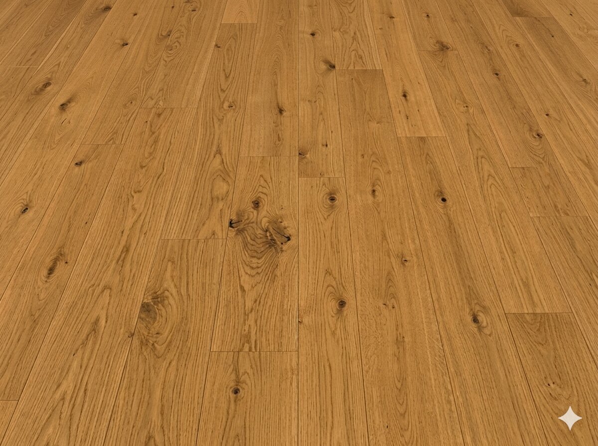 פרקט בגדלים שונים - אלון טבעי